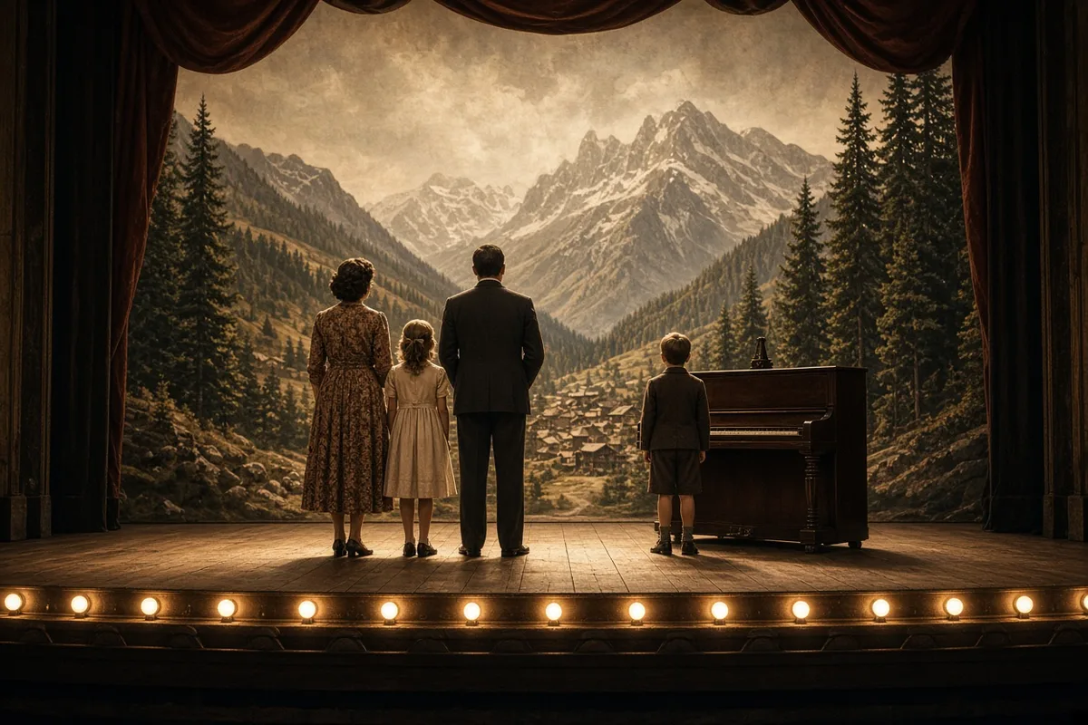 The family toured the United States, sharing songs rooted in their Austrian heritage.