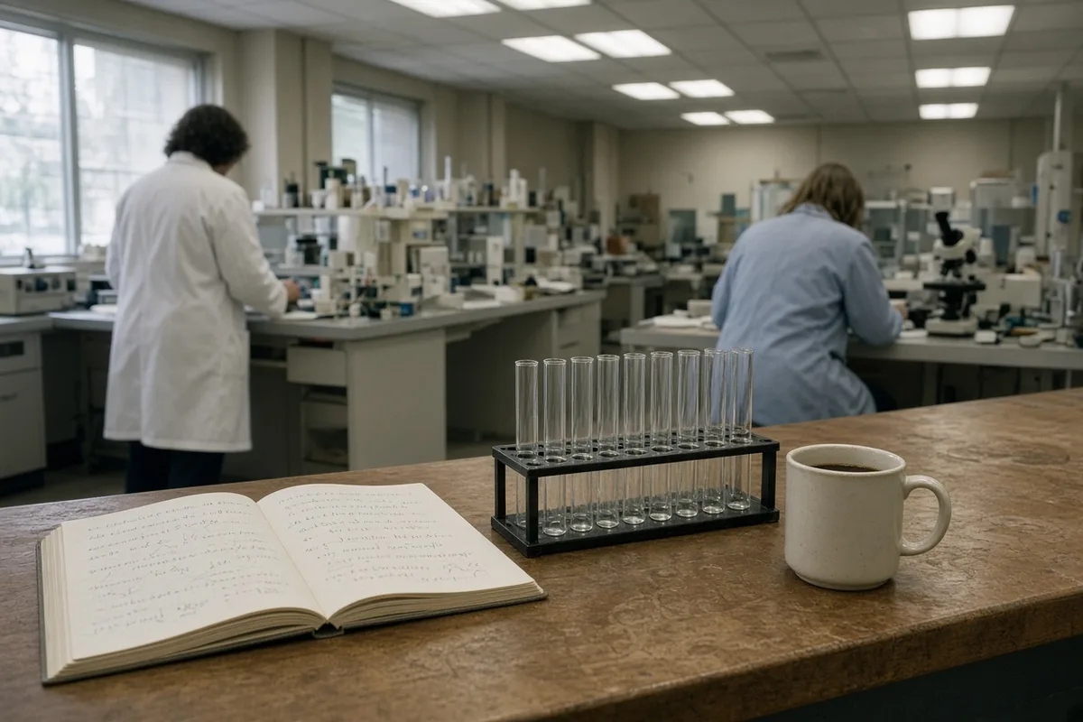 Sy Garte described the beginning of his scientific journey to faith while working at his lab bench in 2005.