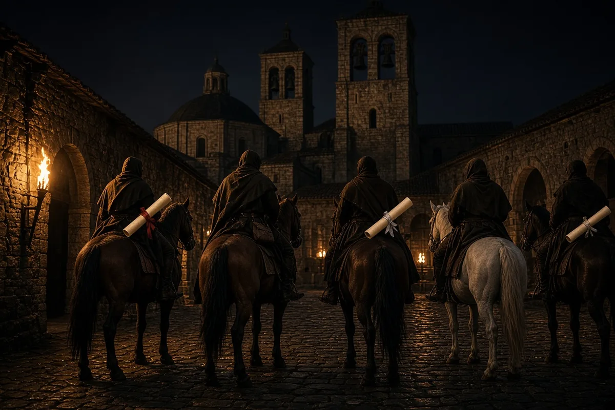 News of the coronation spread peace and imperial authority throughout the realm.