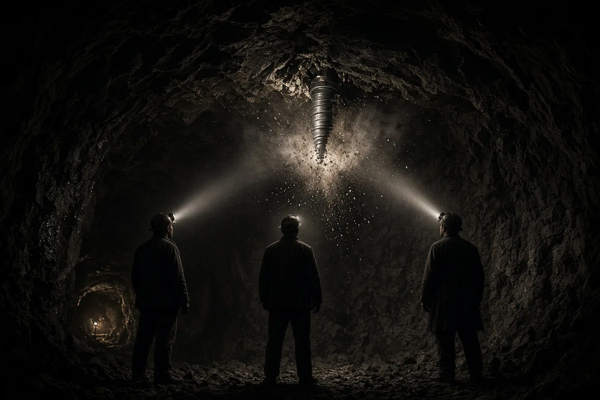 On October 9, 2010, a rescue drill from the surface finally penetrated the miners' refuge after weeks of drilling.