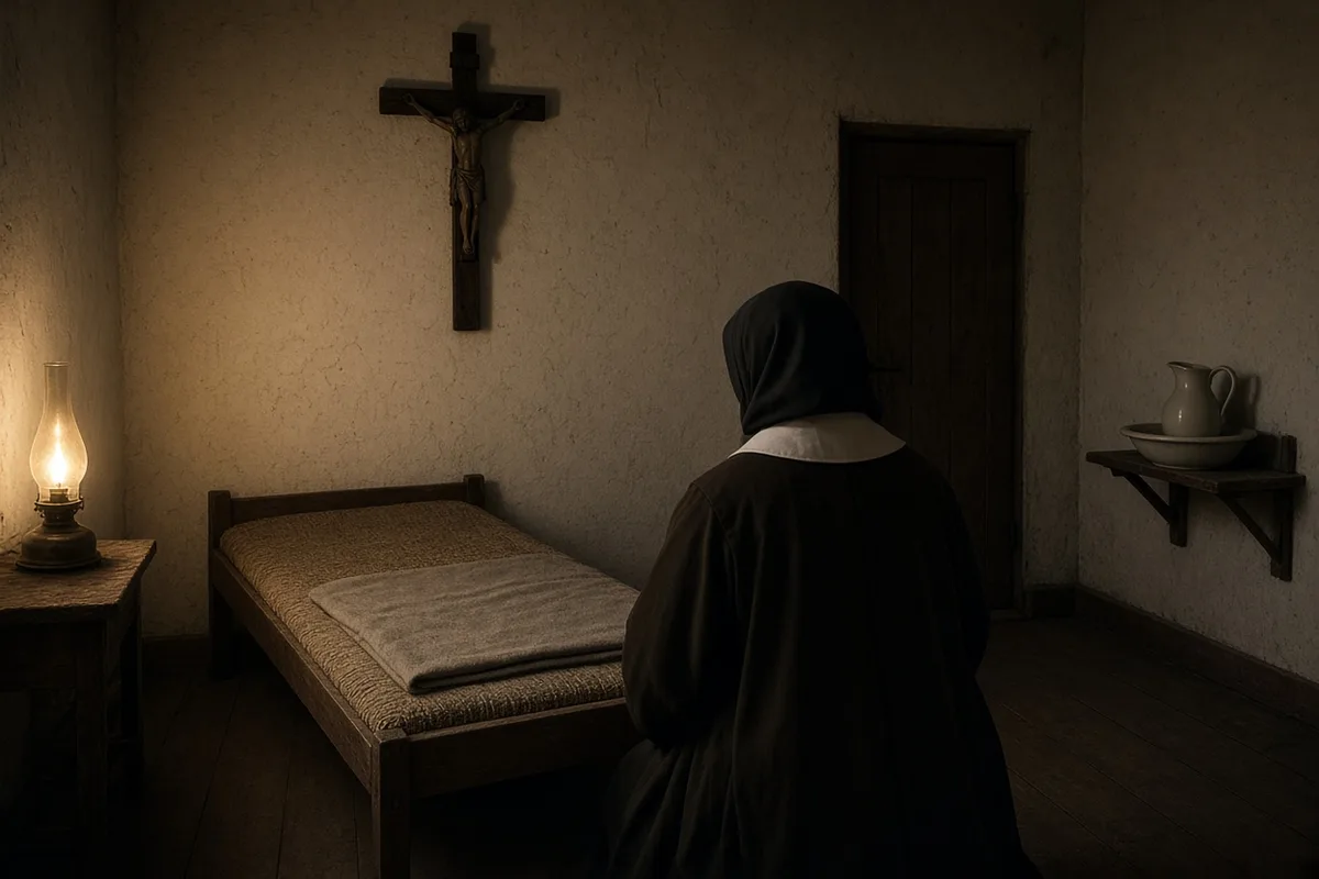 Thérèse was assigned her first cell inside the convent.