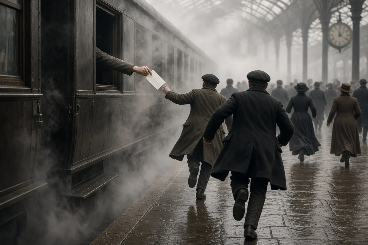 As his train departed Kaunas in early September 1940, Sugihara kept signing and handing visas through the window until the platform disappeared from view.