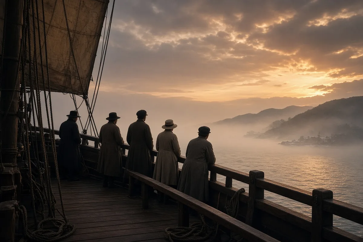 Taylor and his early recruits sailed for China determined to reach the vast inland provinces no Protestant missionary had yet entered.