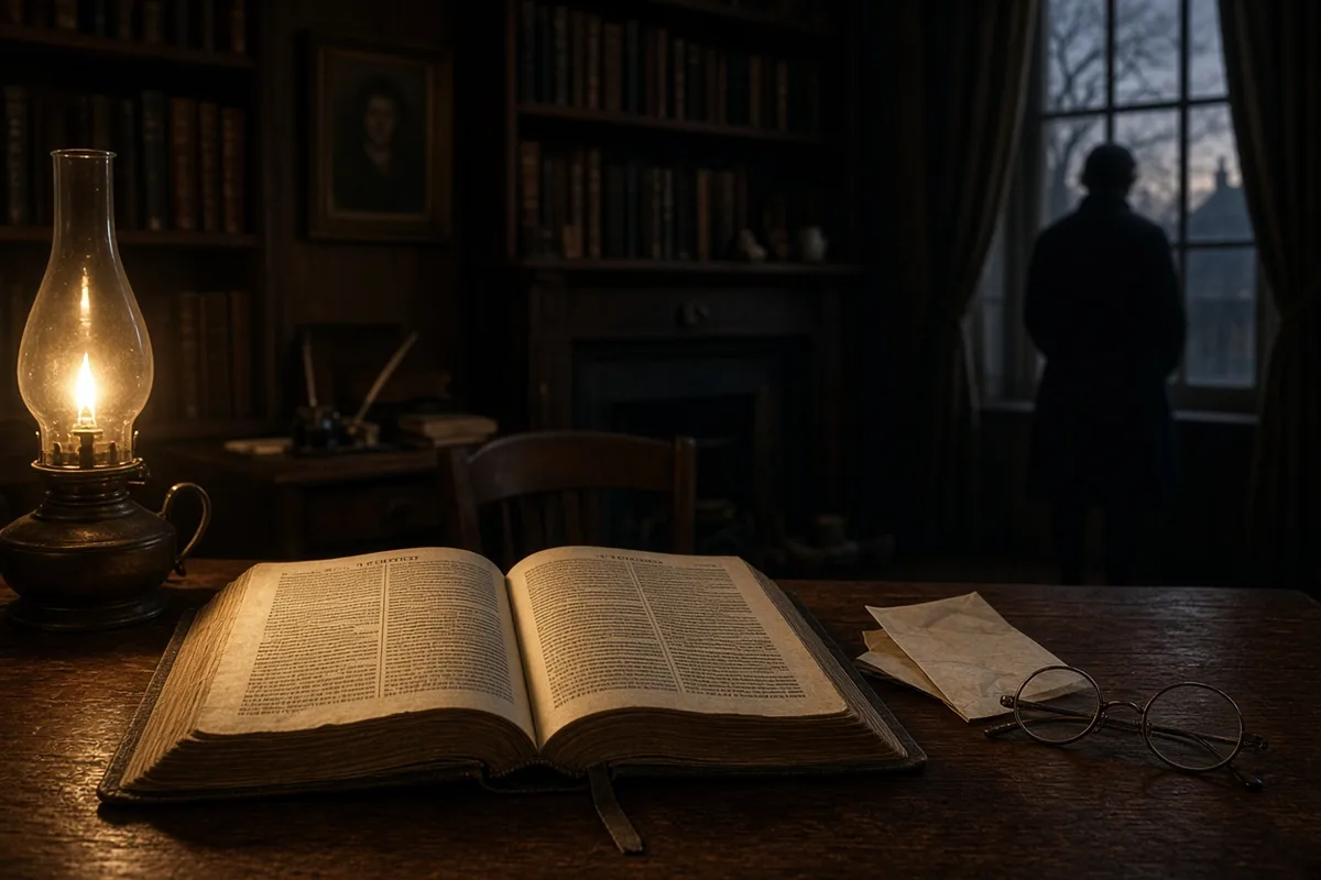 Edwards described embracing the doctrine of God's sovereignty with delight after reading 1 Timothy in 1721.