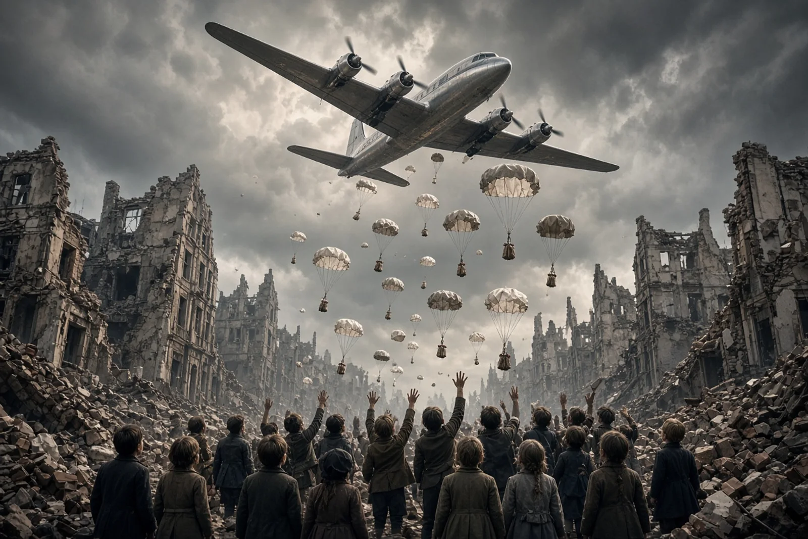 The Candy Bomber of the Berlin Airlift
