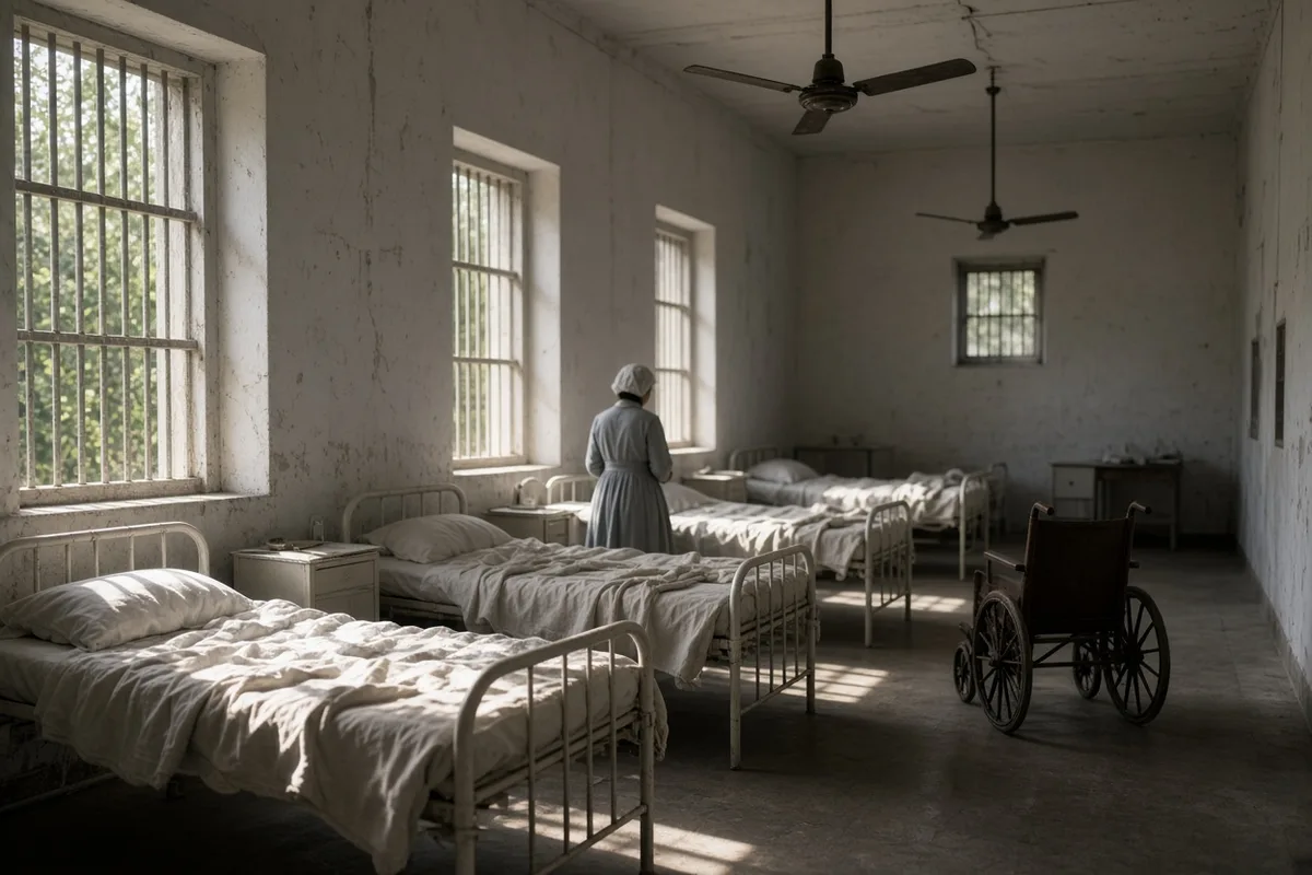 Verghese began the long process of adapting to life with paralysis.