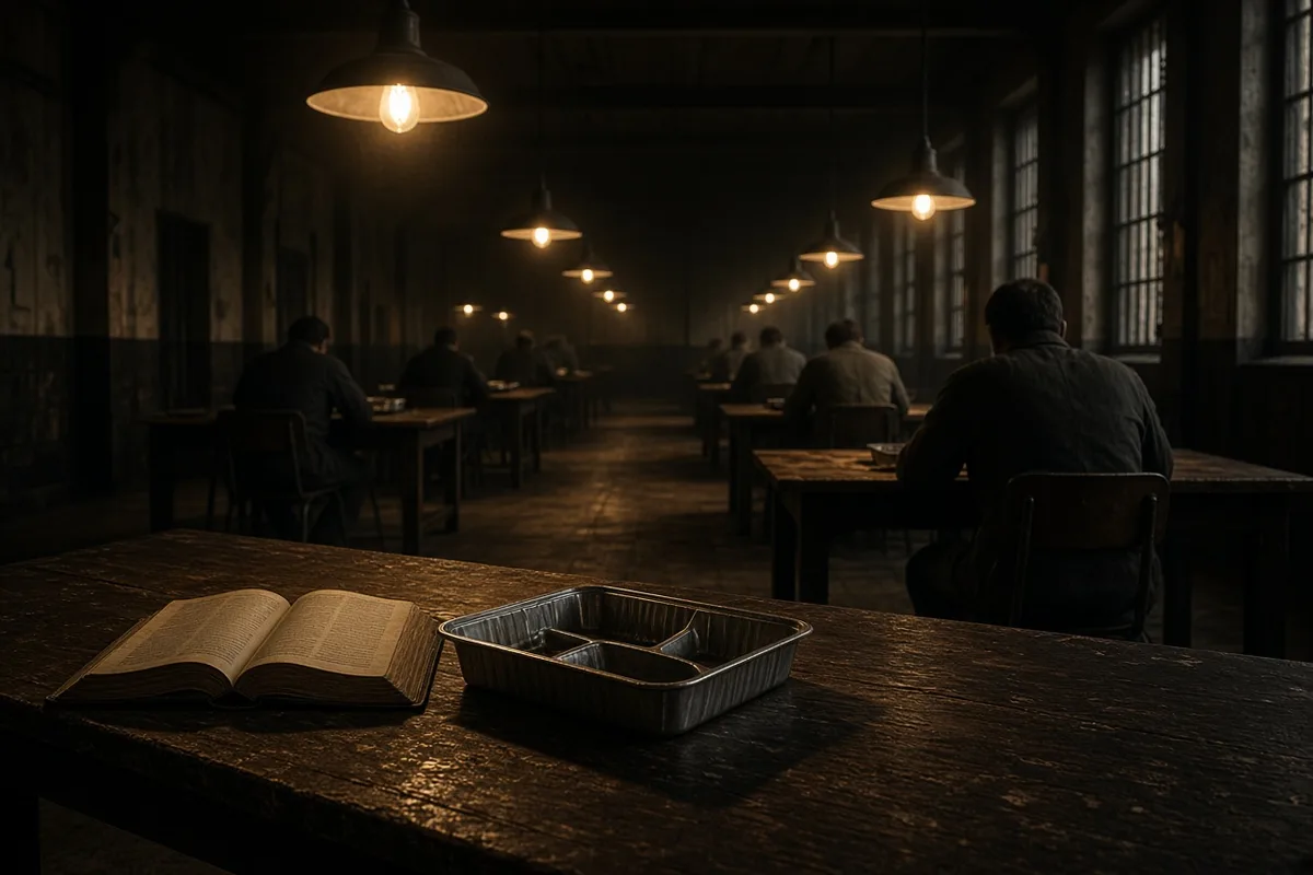 Cash integrated Bible reading into his prison routine as described in his autobiography.