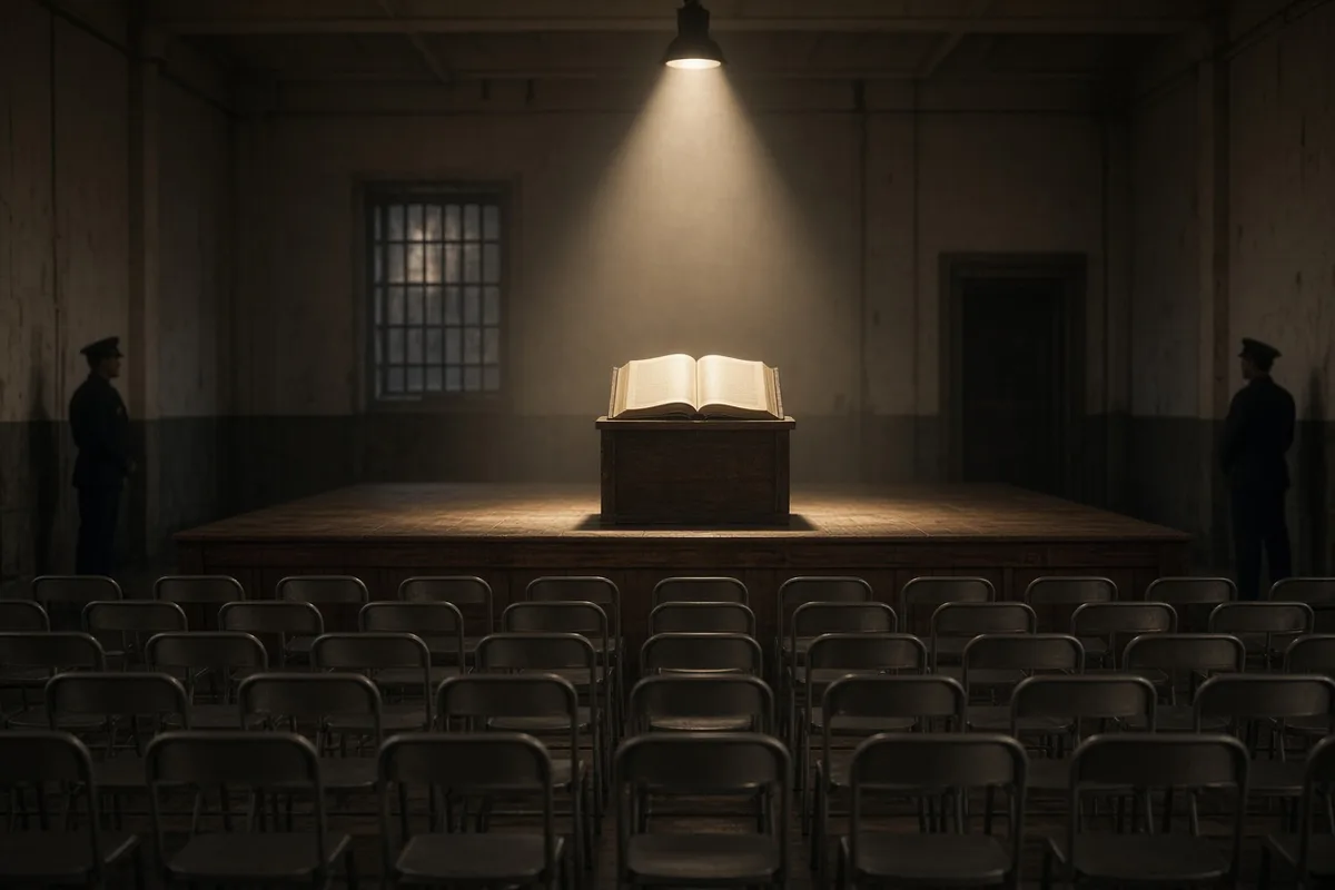 Scripture study eventually led Cash to a public profession of faith while still in prison.