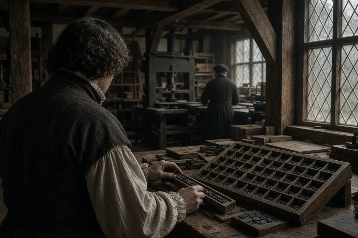 John Eliot oversaw the typesetting of the first complete Bible printed in the Western Hemisphere using the Massachusett language.