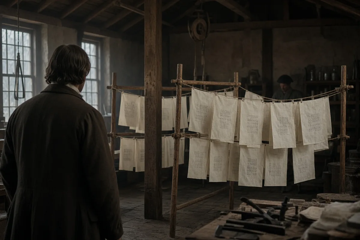 Printing of the Algonquian Bible began in 1660 and took three years to finish at the Cambridge press.