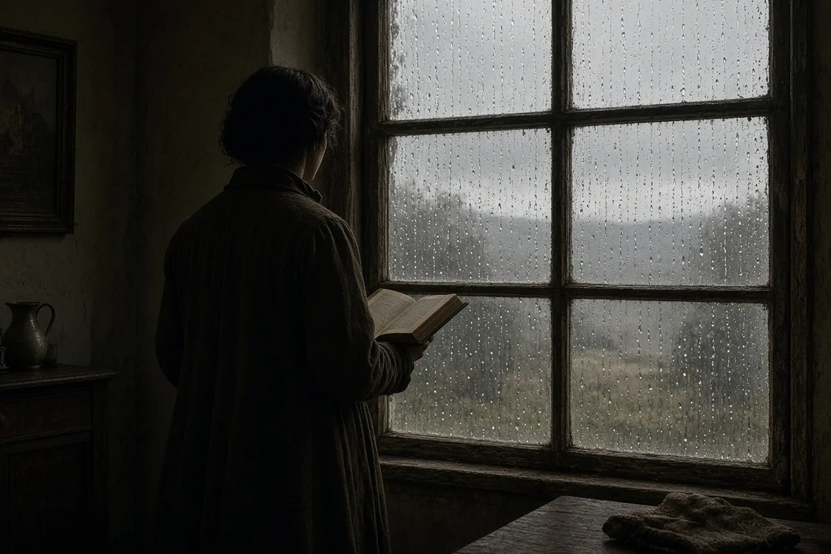Griffiths experienced a growing conviction while reading the Gospels amid the English weather.