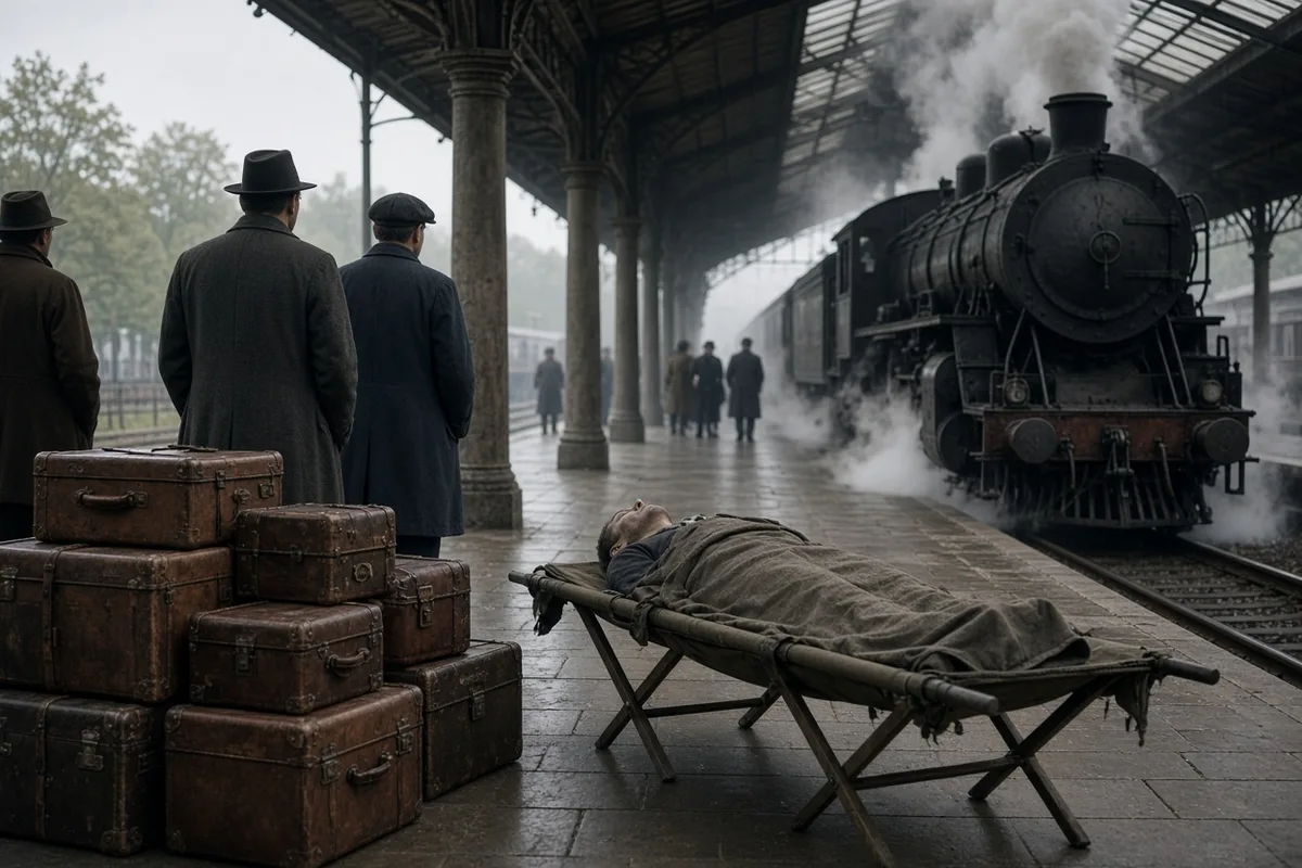 Vittorio Traverni arrived by train at Lourdes in 1968 seeking healing for his paralysis.