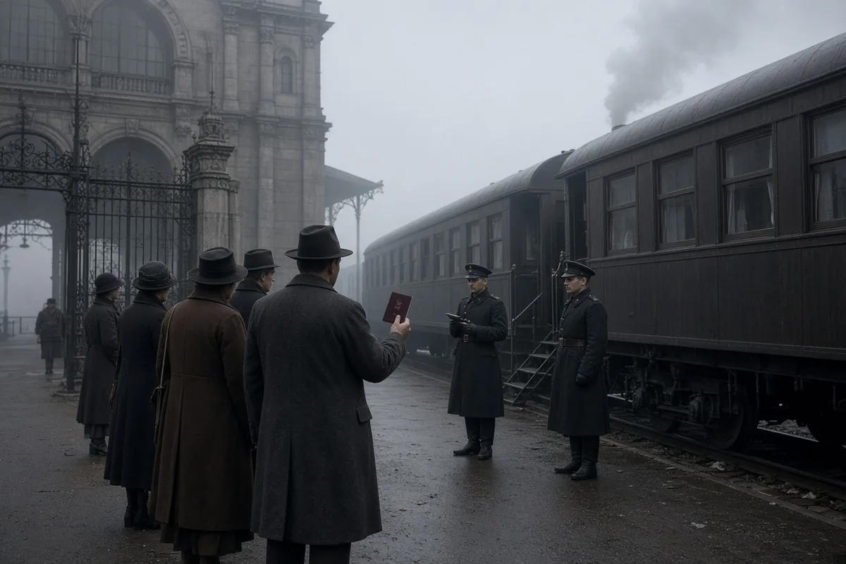 Protective documents often prevented Jews from being loaded onto deportation trains.