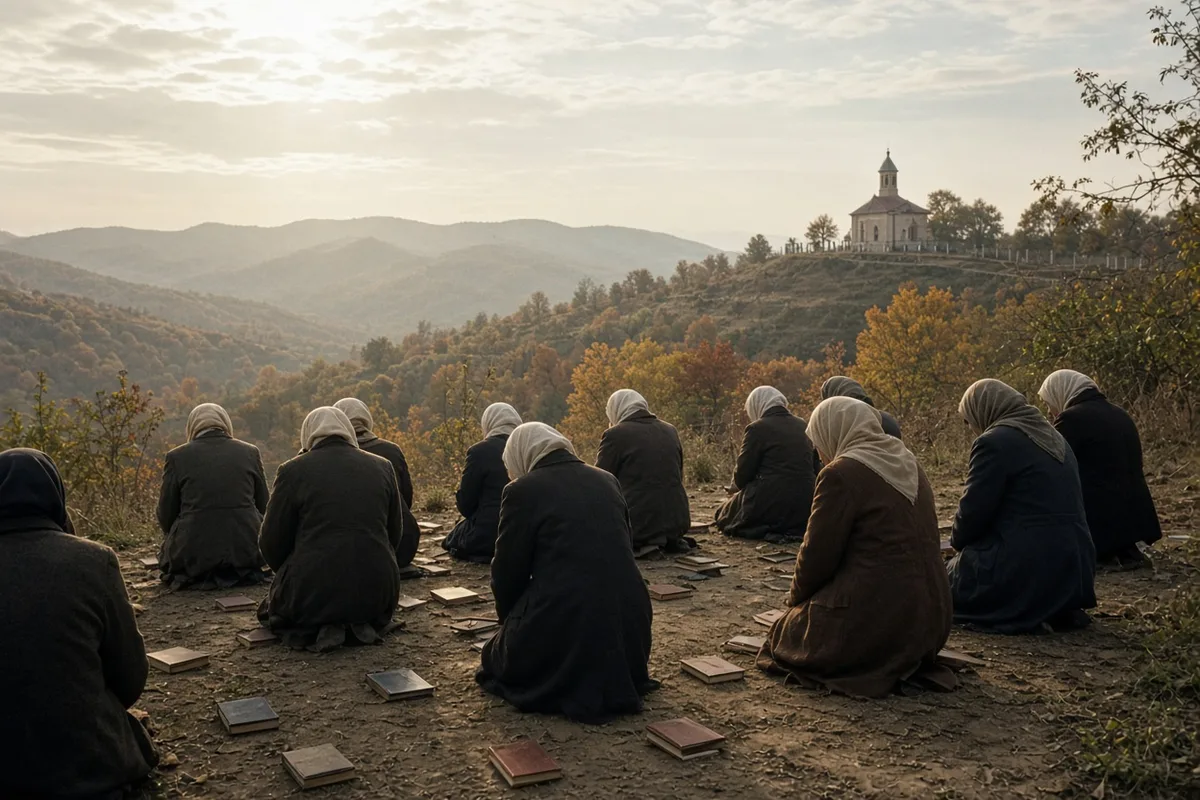 Korean Catholic observers recorded the 1985 solar events at Naju involving Julia Kim and attending pilgrims.