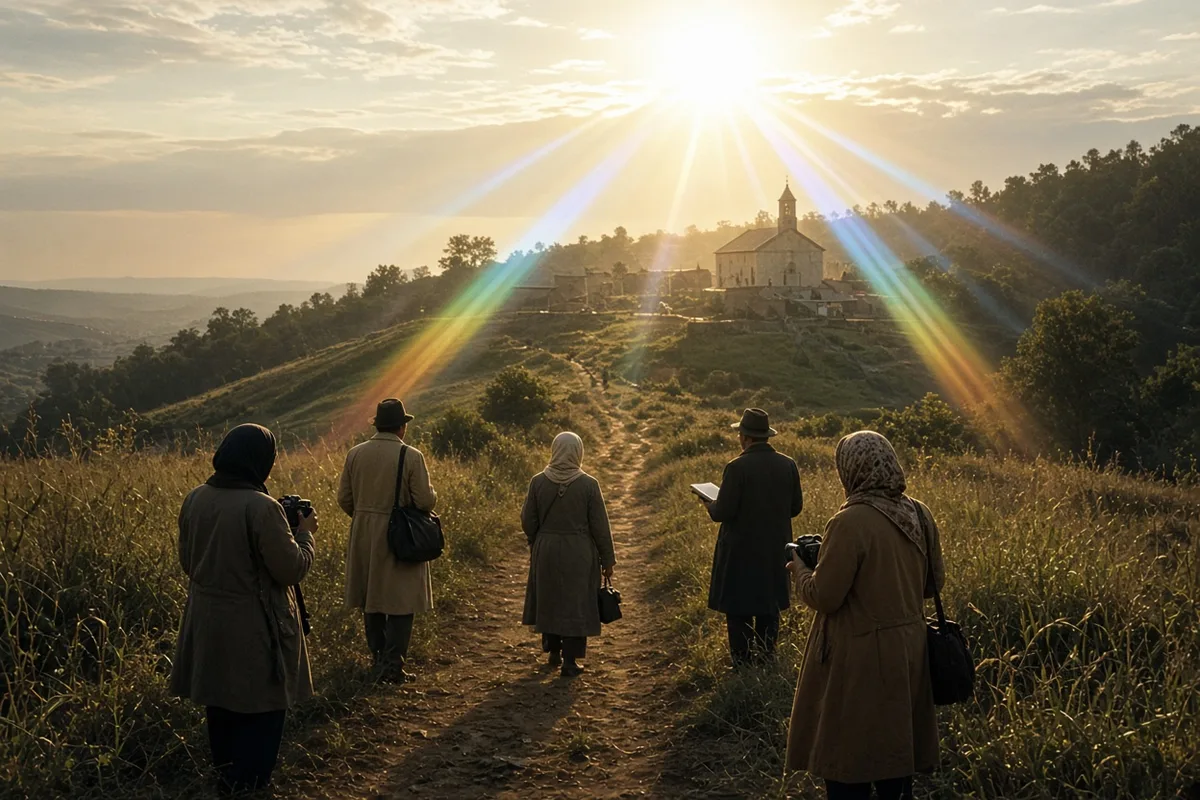 Korean Catholic observers documented the solar phenomena at Naju in 1985 seen by Julia Kim and the pilgrims.