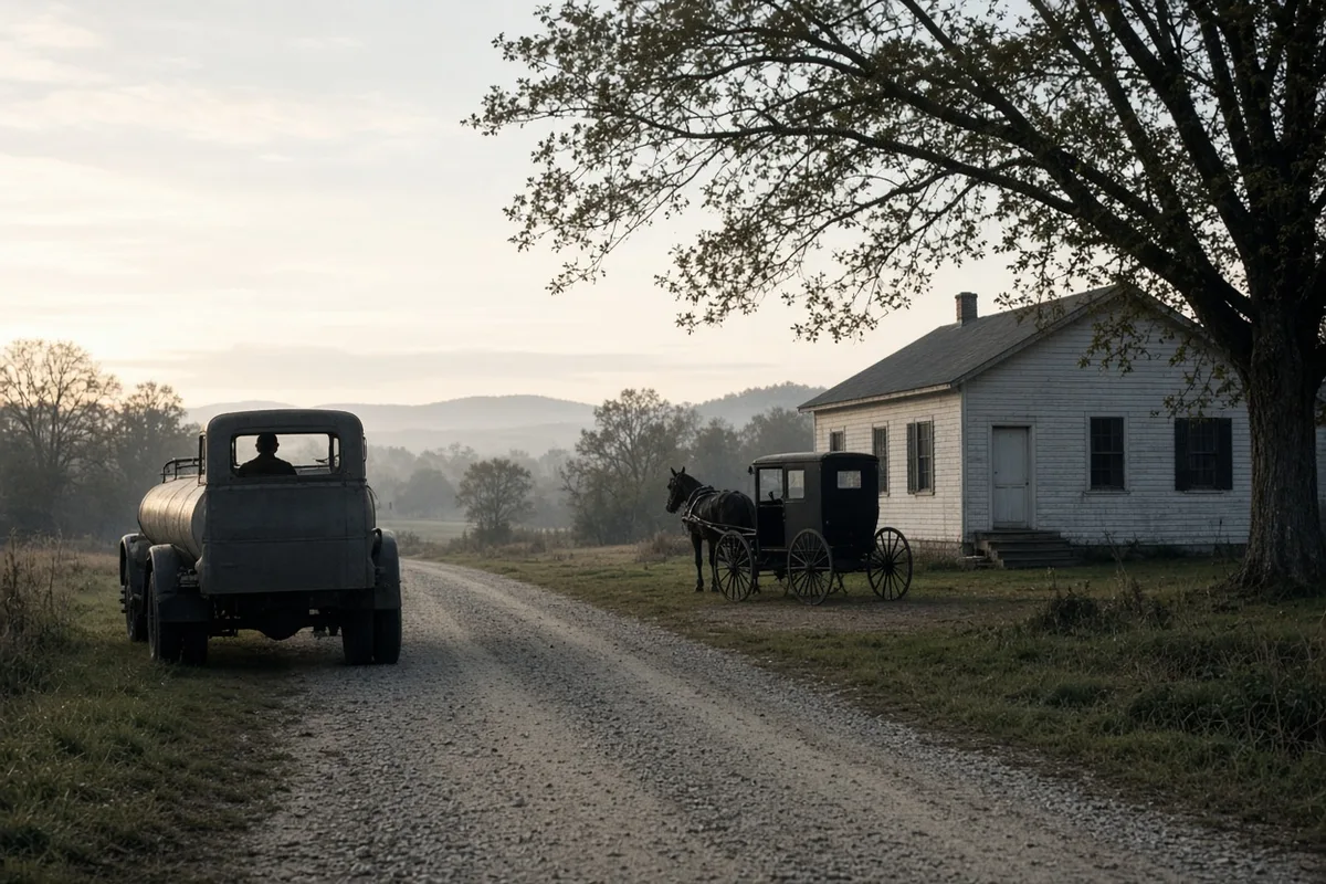 On the morning of October 2, 2006, a milk truck driver arrived at the West Nickel Mines Amish School just past eight-thirty, unaware of what was about to unfold.
