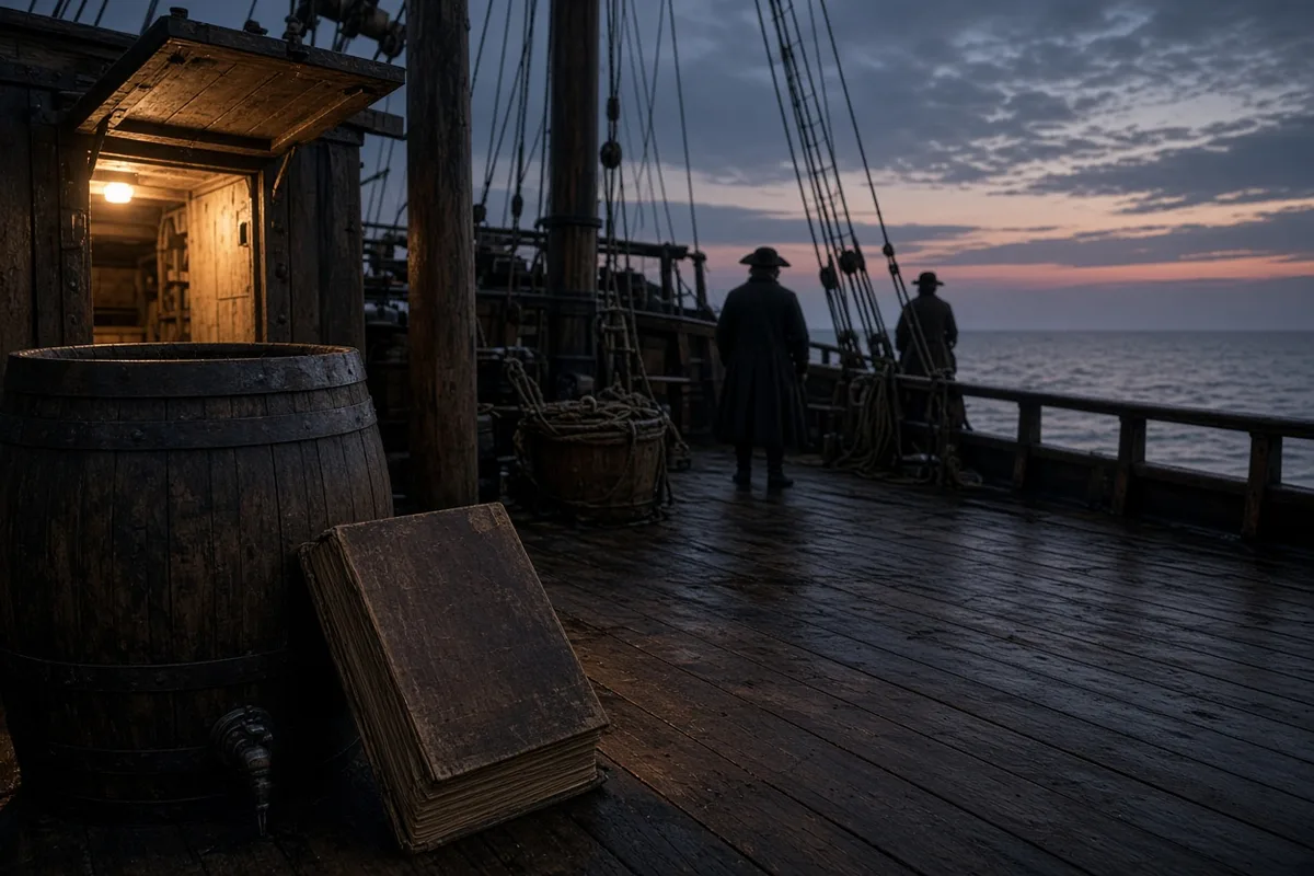 Newton's gradual conviction grew through repeated readings during the voyage.