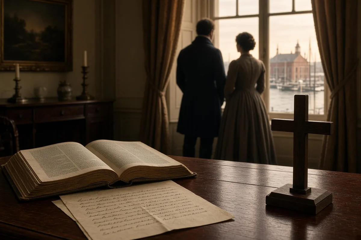 Elizabeth Ann Seton's conversion to Catholicism in 1805 inspired her later founding of the Sisters of Charity.
