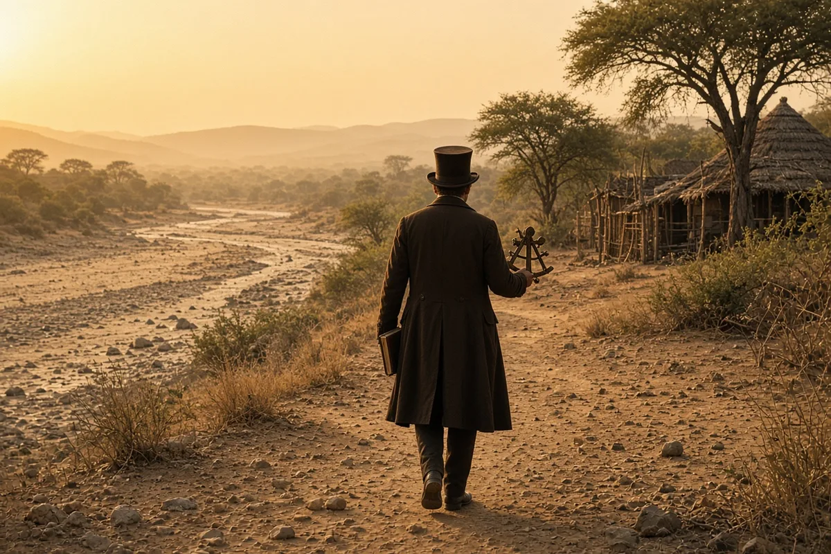 He began extensive foot journeys to map unknown regions and reach remote African communities.
