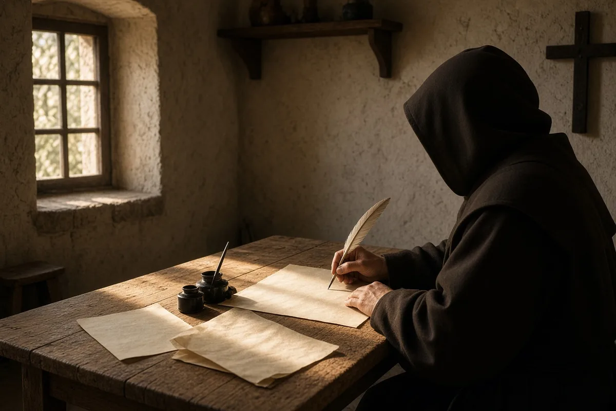 Hildegard began composing Scivias around 1141 and finished the work in 1151.