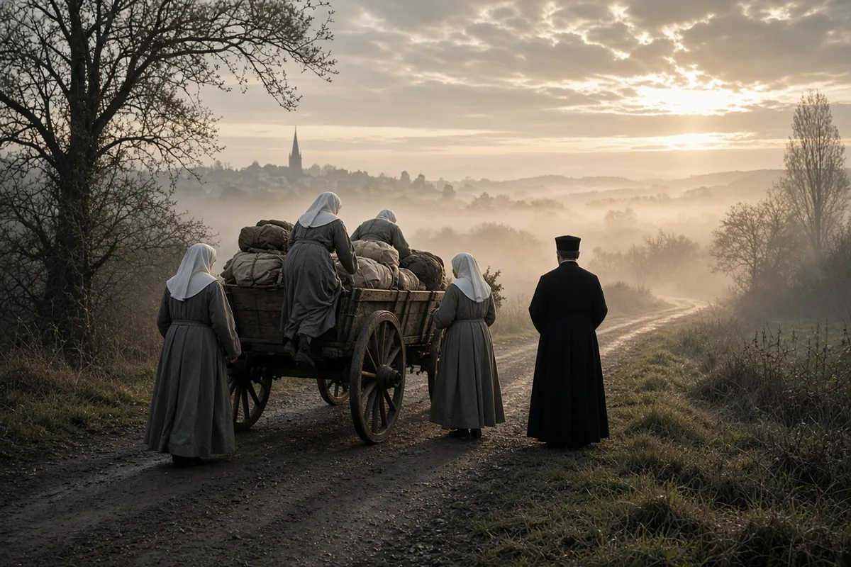 Groups of Daughters were sent from Paris to serve the poor in towns and villages throughout France.