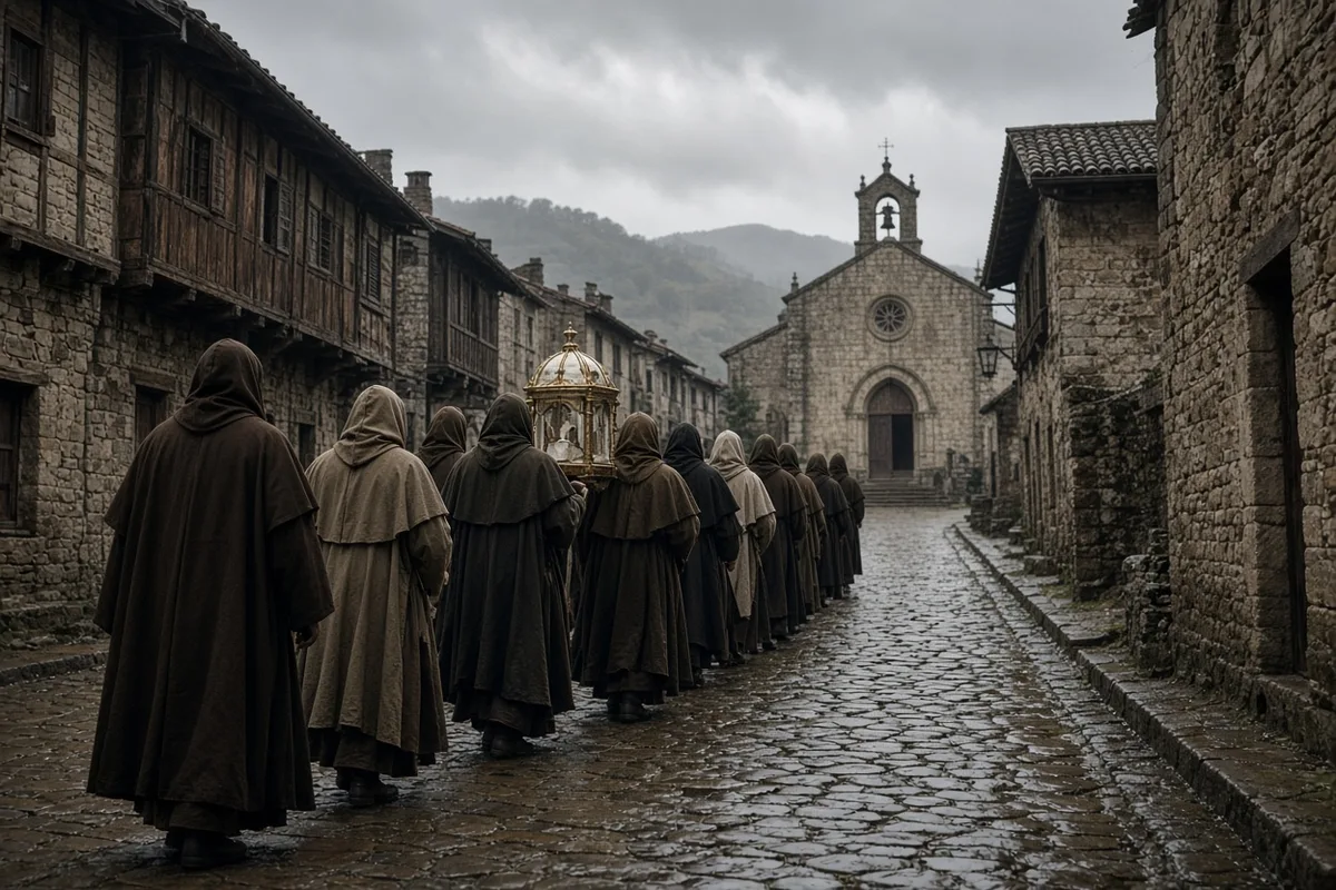 The Host was returned to the church in Santarém.