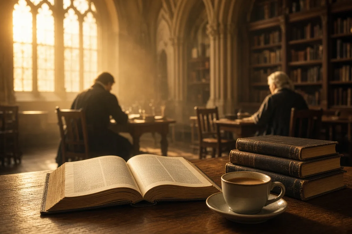 Direct study of Scripture alongside academic sources led Ordway toward Christian faith.