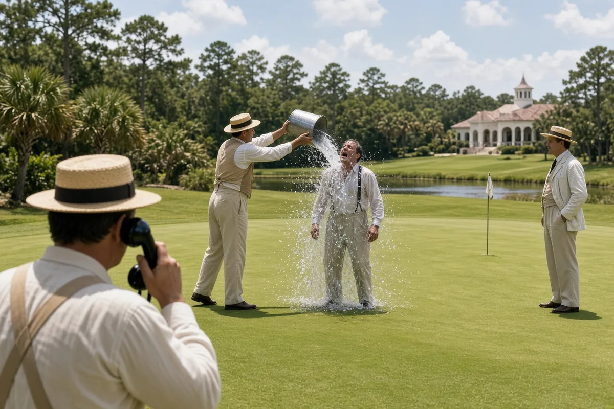 Jeanette's cousin Chris Kennedy had nominated her in a video posted July 15, 2014, linking a golf-course dare to the fight against ALS in Anthony's honor.