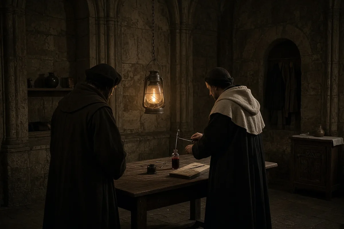 Scientific observers recorded physical details of the blood's change from solid to liquid state.