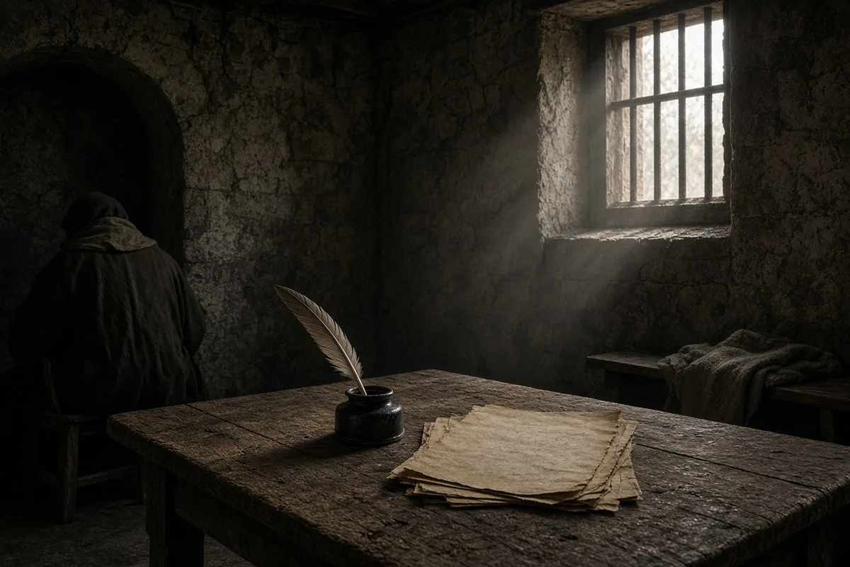 While awaiting trial in Constance in 1415, Jan Hus wrote encouraging letters from his prison cell.