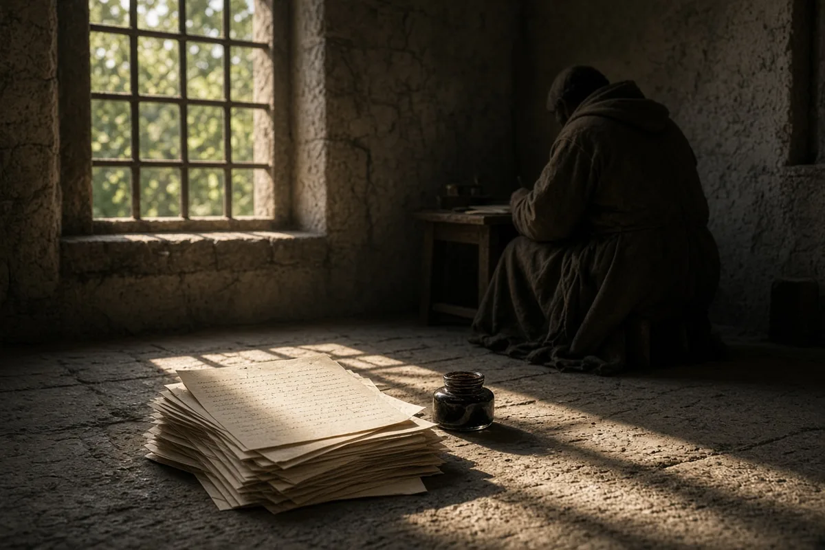 Hus produced encouraging correspondence from prison that outlasted his trial and execution in 1415.