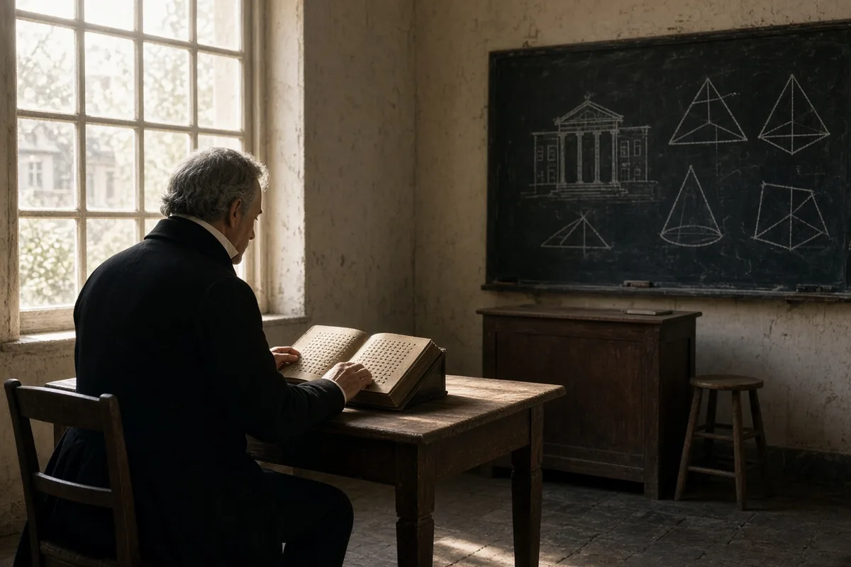The 1824 Braille system first made full Bible texts accessible to blind individuals worldwide.