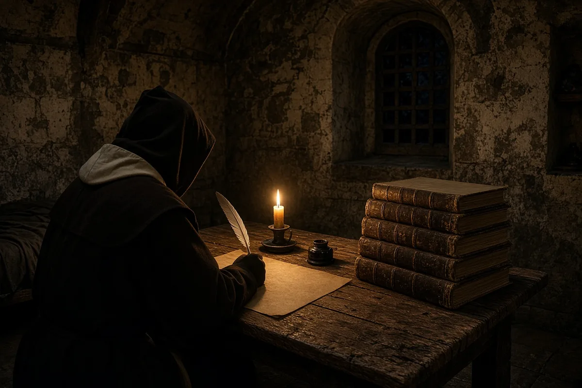 Dominic began drafting the constitutions for a new order focused on preaching.