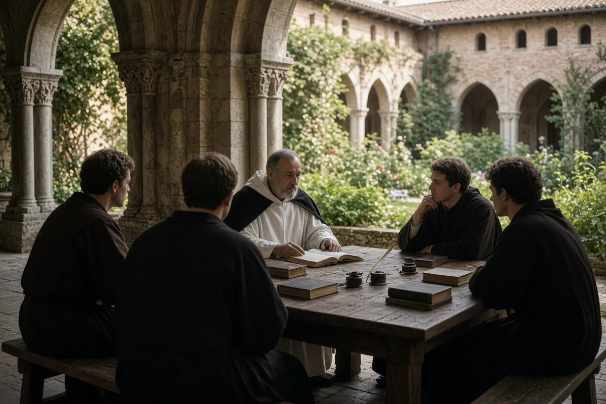 He recruited followers to form the Order of Preachers devoted to study and teaching.