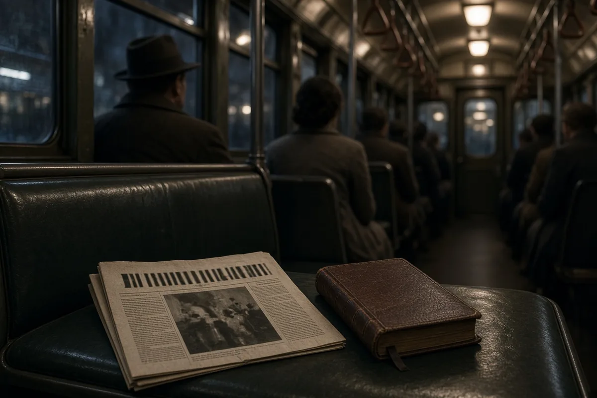 Auden noted that the pressures of wartime New York life contributed to his turn back toward religious practice.