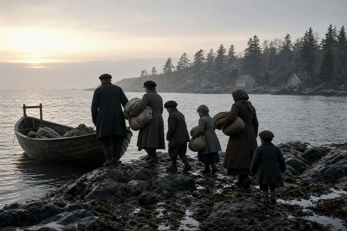 Most Danish Jews reached safety in Sweden via fishing boats within a few nights.