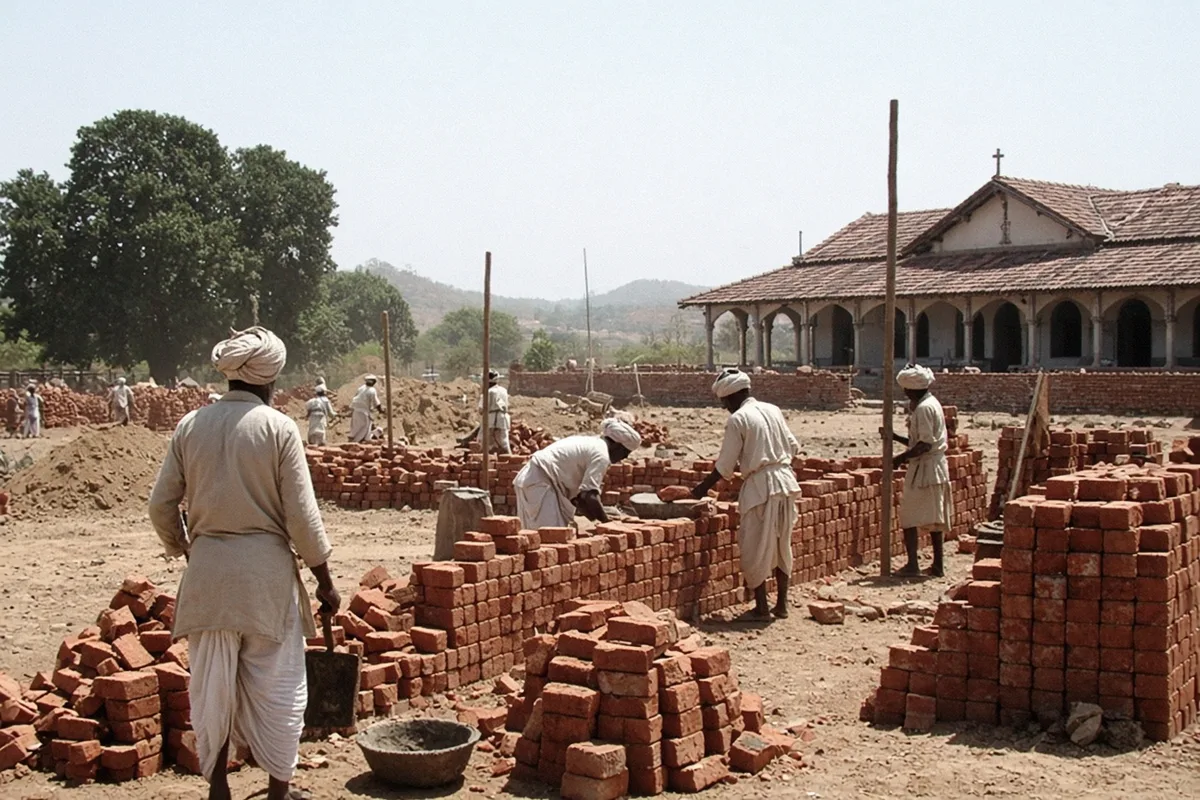 Construction began on a hospital and medical college exclusively for women.
