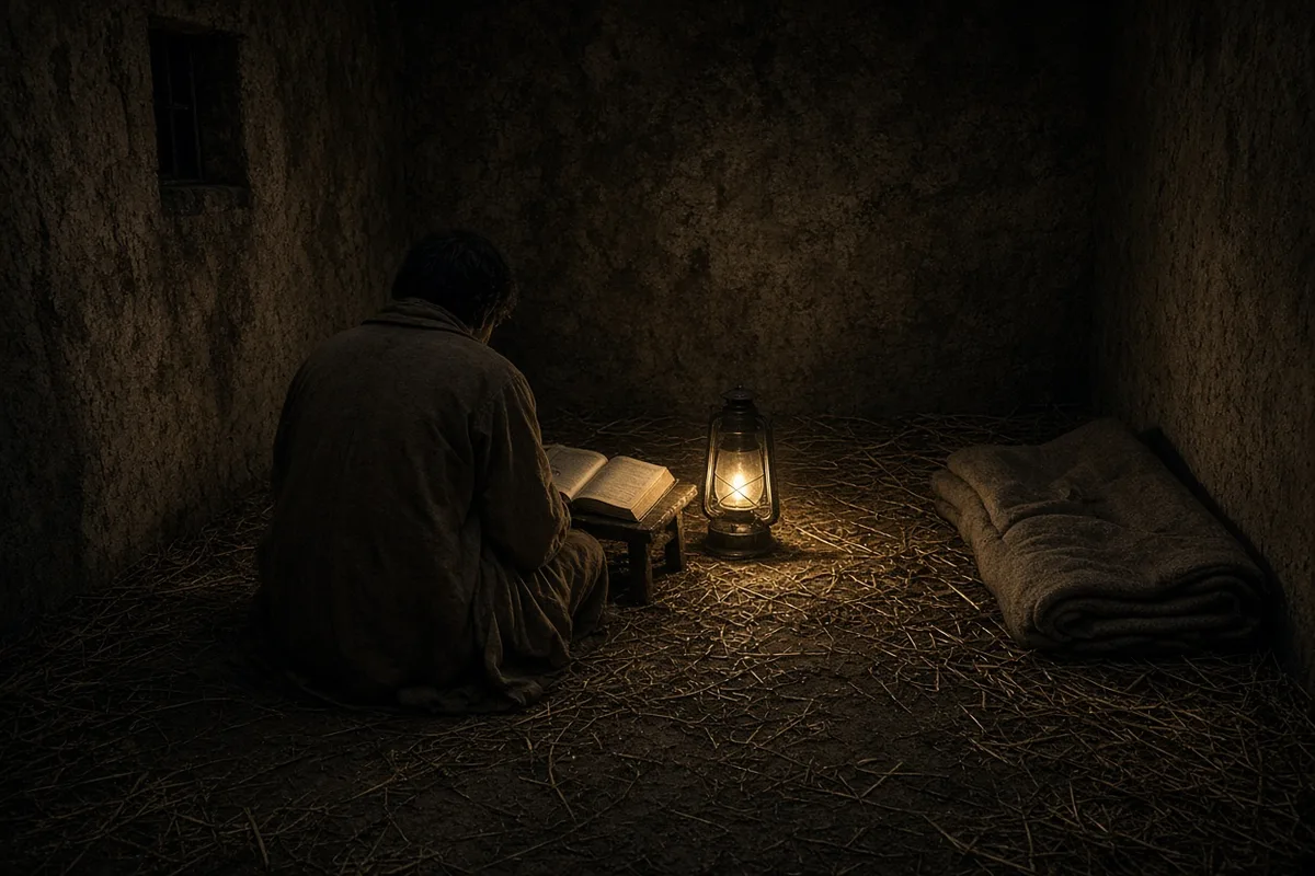 Mangalwadi began sustained reading of the Bible during his imprisonment.