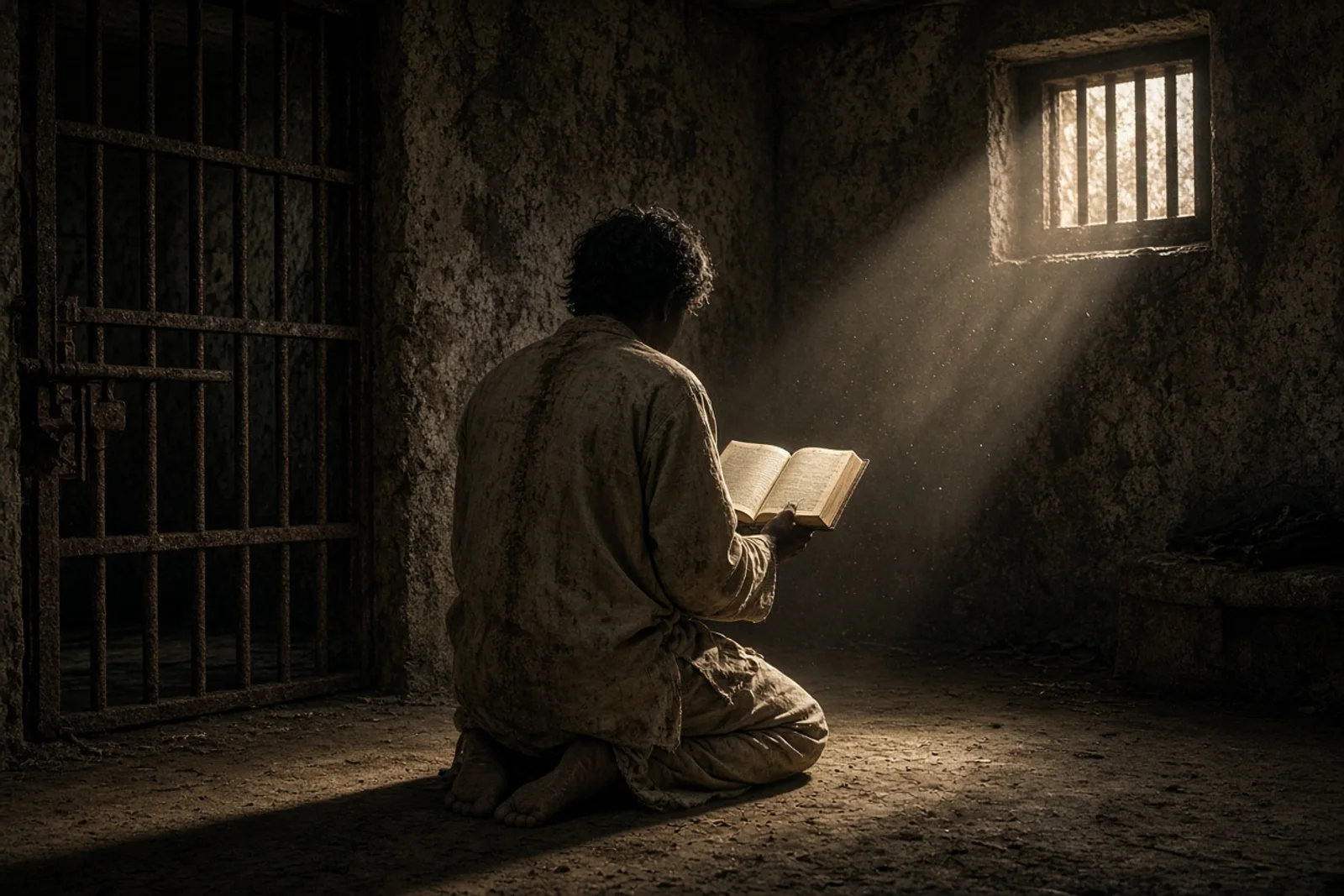 Vishal Mangalwadi Reads the Bible in Prison