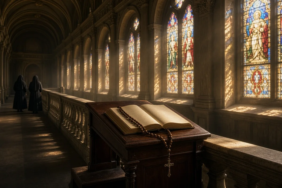 Prayers offered in the basilica accompanied the medical observations recorded for both siblings in 1949.