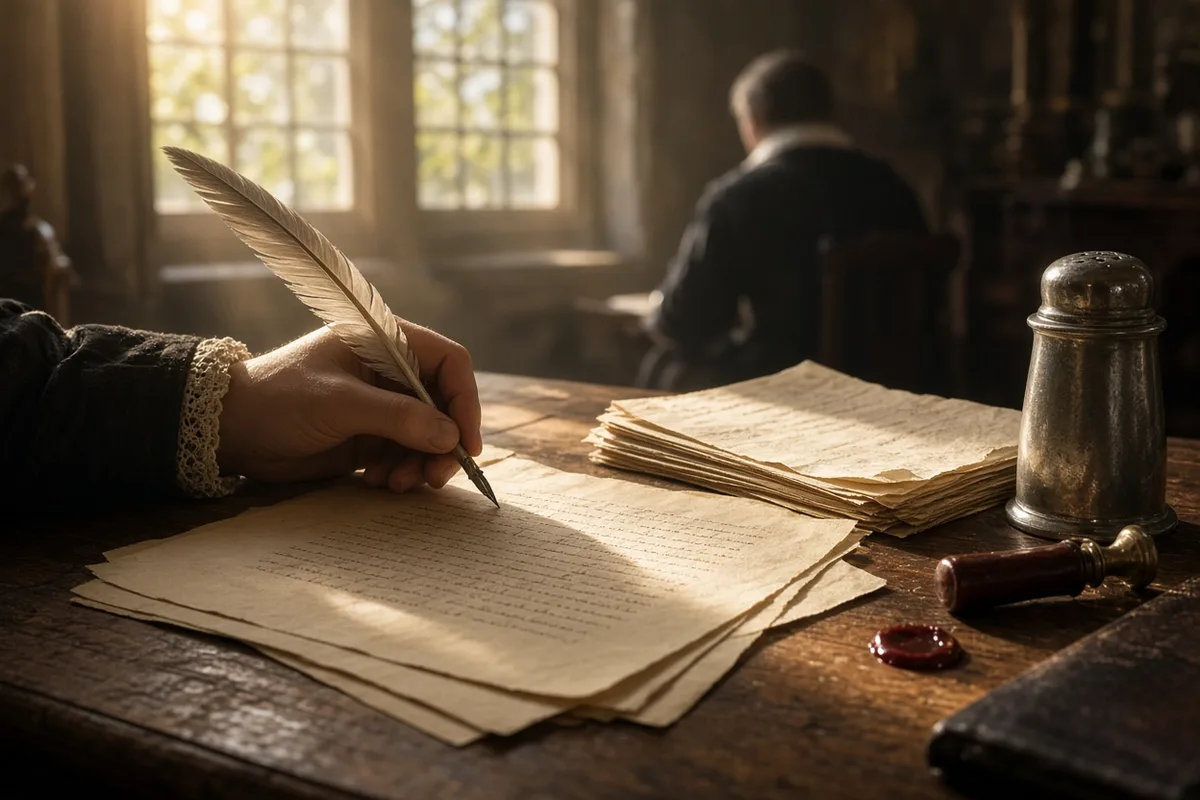 Calvin completed and revised the Latin text of the Institutes before sending it to a local printer.