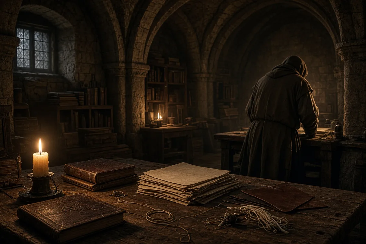 Early copies of the Institutes were bound in simple leather or vellum for distribution.
