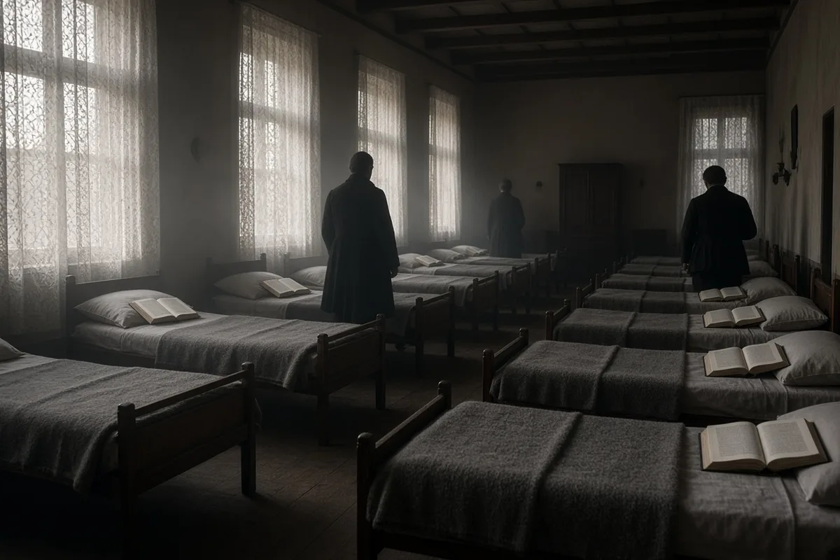 Bonhoeffer established the underground seminary at Finkenwalde in 1935 to train Confessing Church pastors.