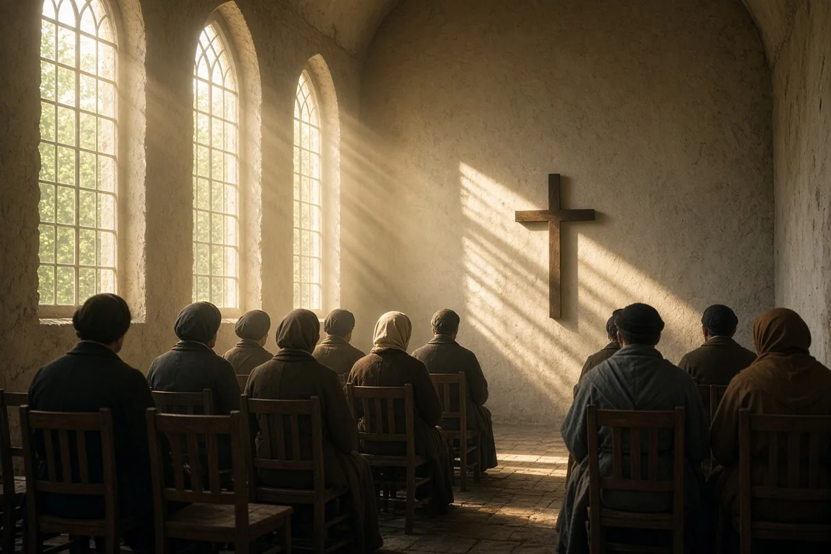 Daily communal prayer formed a core discipline for the seminarians at Finkenwalde.