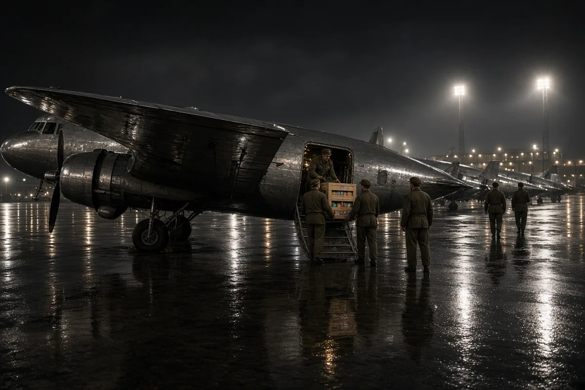 The single initiative grew into a formal Operation Vittles candy drop supported by official Air Force records and photos.
