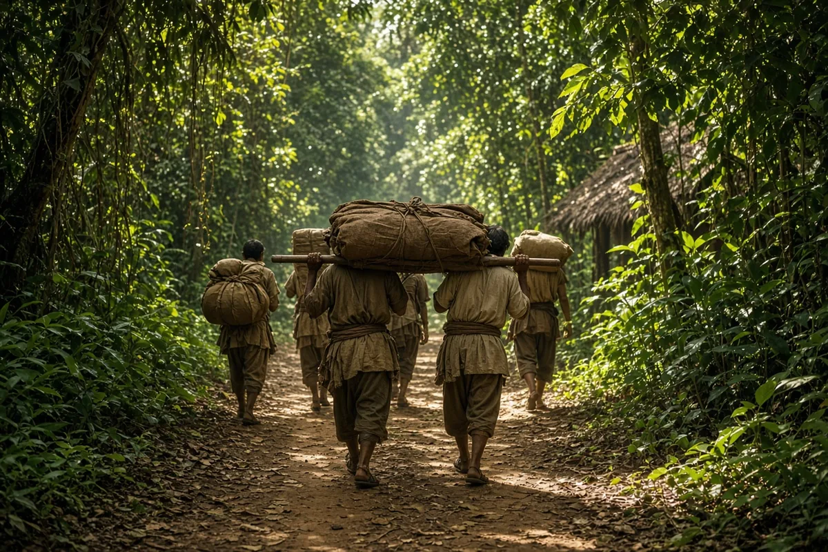 A group of Livingstone's African friends carried his body more than one thousand miles to Zanzibar.
