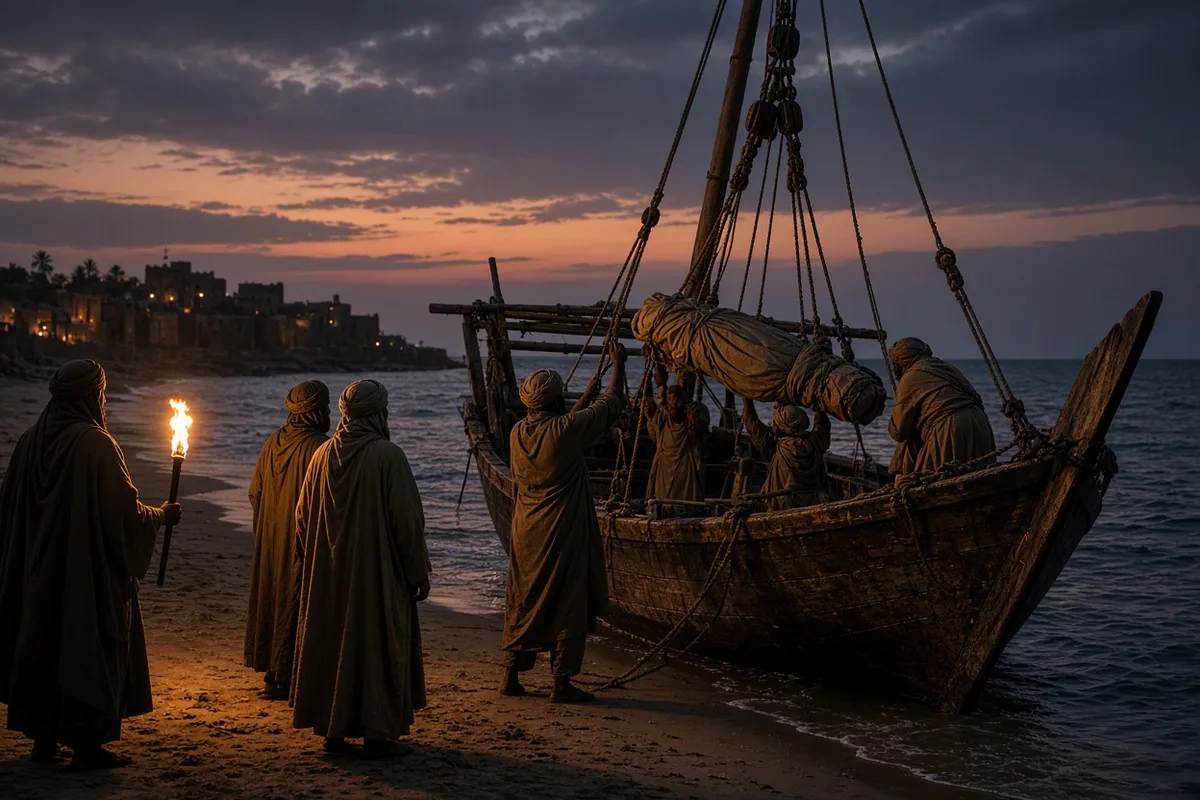 The body reached the coast and was later transported to Britain for burial in Westminster Abbey.