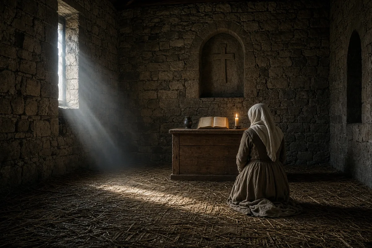 Margaret's private prayers in the royal chapel modeled piety for the Scottish court.