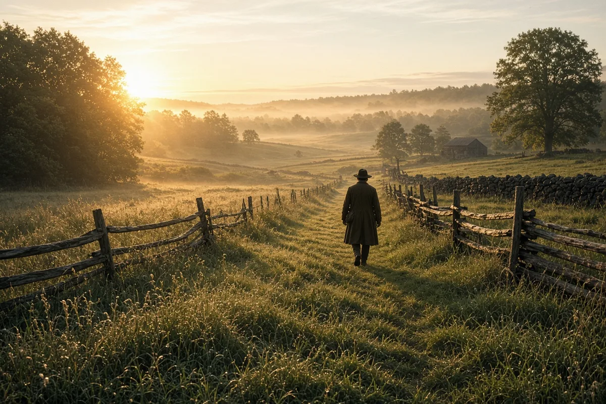 Edwards recounted how the glory of God appeared to him in the ordinary landscape during solitary walks.
