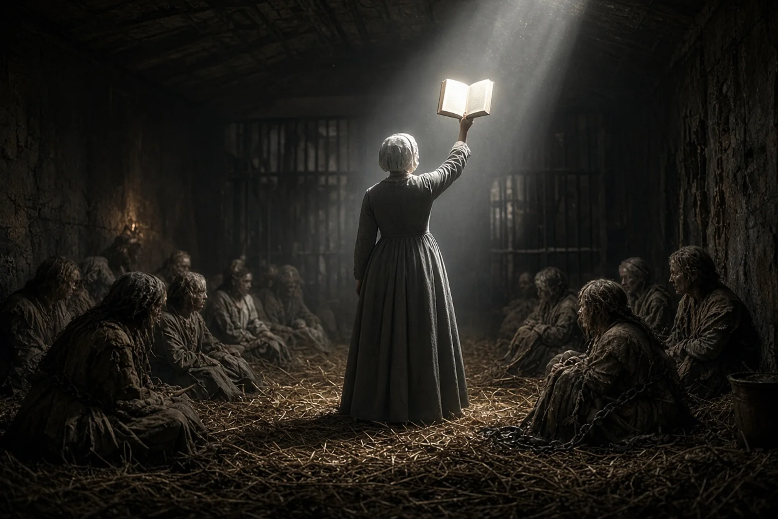 Elizabeth Fry Begins Prison Visiting at Newgate